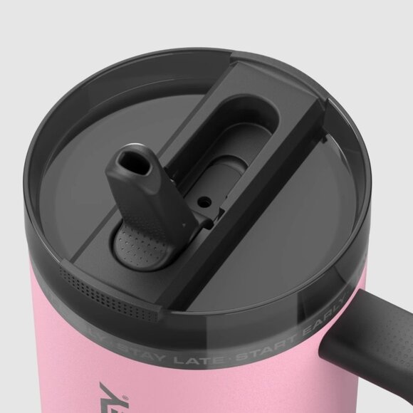 The Messi x Stanley Quencher ProTour Flip Straw Tumbler 40 OZ GOAT Pink NIB - Picture 6 of 10